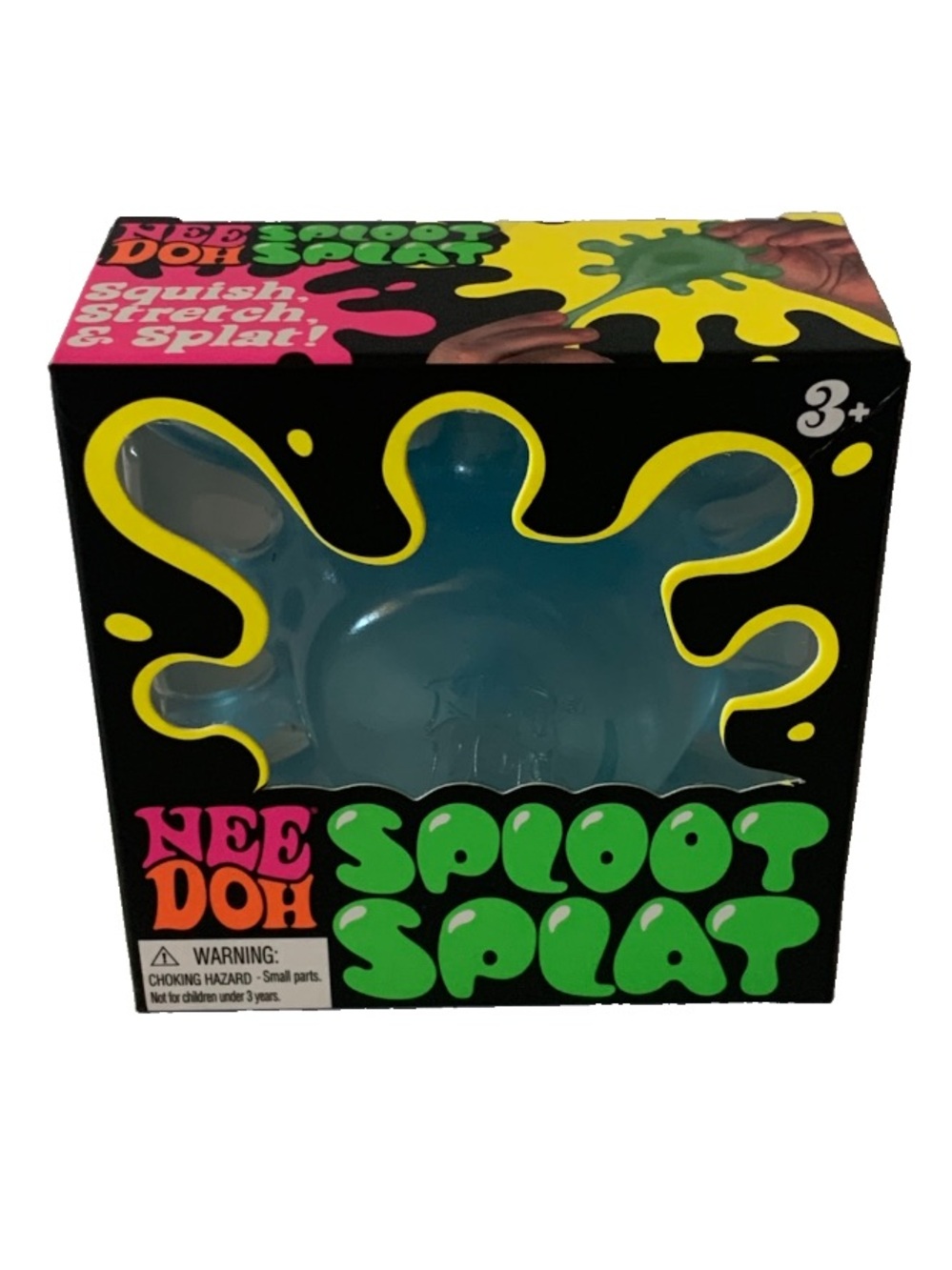 NIB. NEEDOH Sploot Splat Squish Toy - Blue